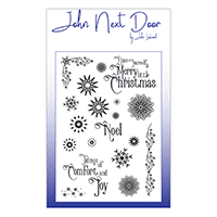 JND0023 ~ Snowflakes ~ clear stamps ~ John Next Door