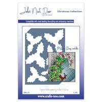 JND135 - Holly Die Plate - Christmas Collection - John Next Door