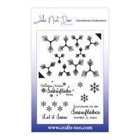 JND185 - Christmas Clear Stamps - Snowflower - John Next Door