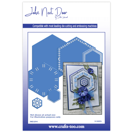 JND294 - Hexagon Inserts (9pcs) - John Next Door Dies