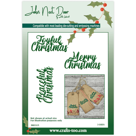JND315 - Merry Greetings (3pcs) - John Next Door