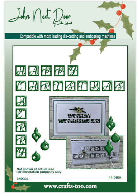 JND331 - Ribbon Letters (44pcs) - John Next Door