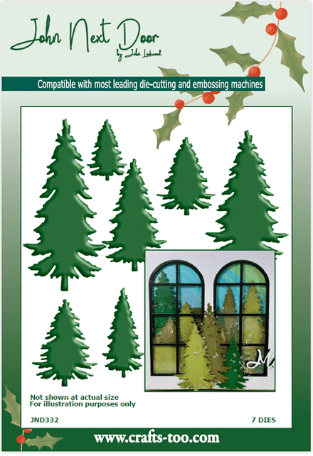JND332 - Fir Tree (7pcs) - John Next Door