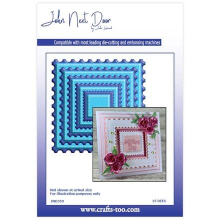 JND359 - Postage Frames - John Next Door Dies