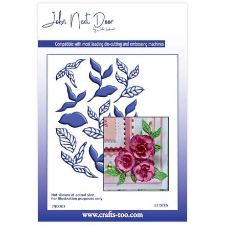 JND363 - Peony Leaves - John Next Door Dies