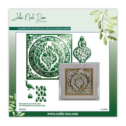 JND395 - Pear Tree Bauble (12pcs) - John Next Door