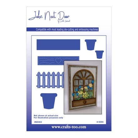 JND402 - Garden Fence (6 pcs) - John Next Door
