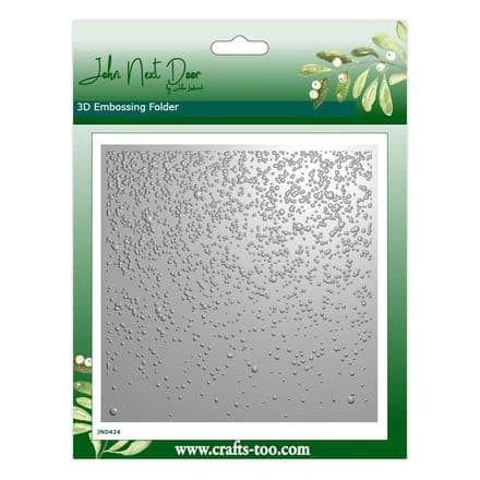 JND424 - 3D Embossing Folder - Snow Flurry - John Next Door