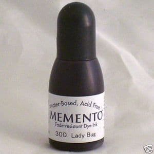 LADY BUG RE-INKER for Memento ink pad, 15ml bottle