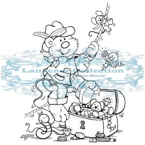 LAU020 ~ EXPLORER ~ Laurence Collection stamp