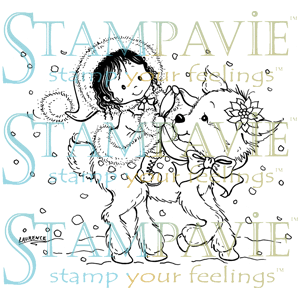 LAU024 ~ TOBI'S DEAREST DEER ~ Laurence Collection Clear stamp