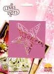 LD004 ~ STAR ~ Nellie Snellen LINES AND DOTS stencil.