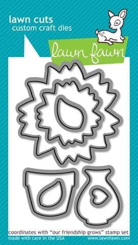 LF0572 M ~ OUR FRIENDSHIP GROWS ~ DIES BY LAWN FAWN