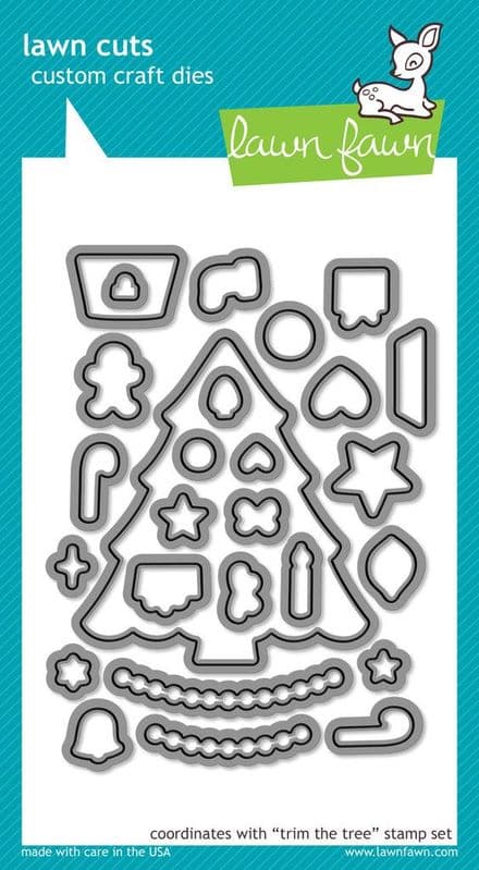 LF0574 ~ TRIM THE TREE ~ DIES BY LAWN FAWN