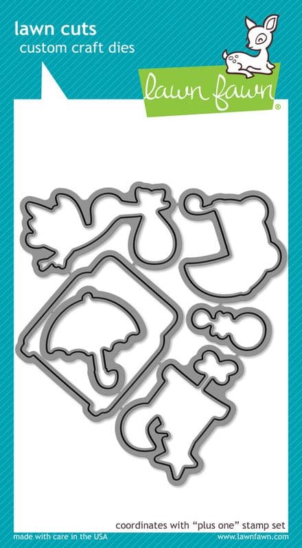 LF0591 ~ PLUS ONE ~ DIES BY LAWN FAWN