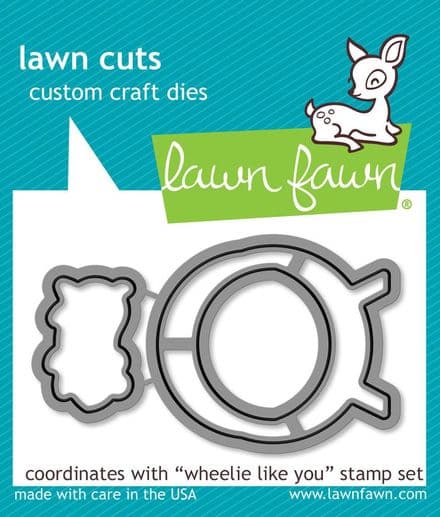 LF0839 S ~ WHEELIE LIKE YOU ~ DIES BY LAWN FAWN