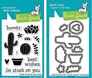 LF0851 M ~ Stuck on You ~ DIES BY LAWN FAWN