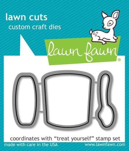 LF0898 S ~ TREAT YOURSELF ~ DIES BY LAWN FAWN
