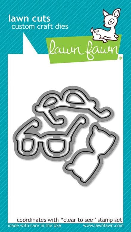 LF1015 M ~ CLEAR TO SEE ~ DIES BY LAWN FAWN