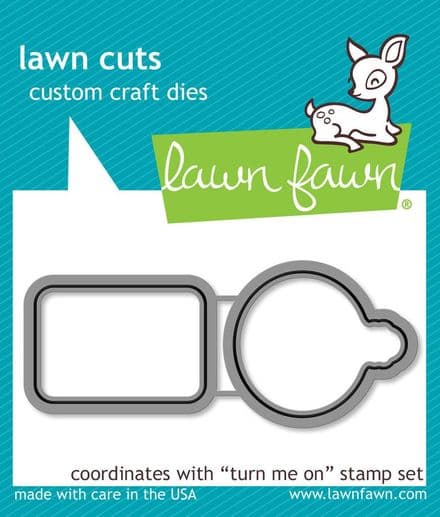 LF1021 S ~ TURN ME ON ~ DIES BY LAWN FAWN
