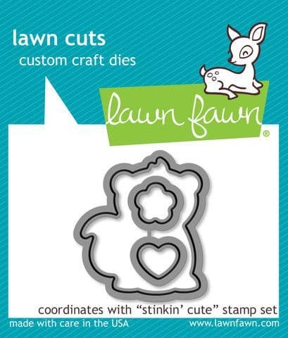 LF1023 S ~ STINKIN' CUTE ~ DIES BY LAWN FAWN