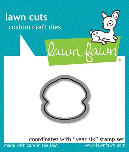 LF1051 S ~ YEAR SIX ~ CLAM SHELL ~ DIE BY LAWN FAWN