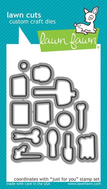 LF1131 M ~ JUST FOR YOU ~ DIES BY LAWN FAWN