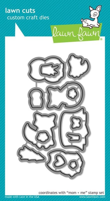 LF1135 ~ MOM & ME ~ DIES BY LAWN FAWN