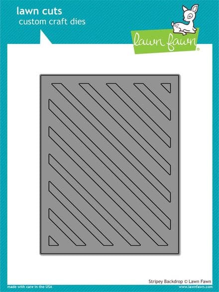 LF1144 ~ STRIPEY BACKDROP ~ DIES BY LAWN FAWN