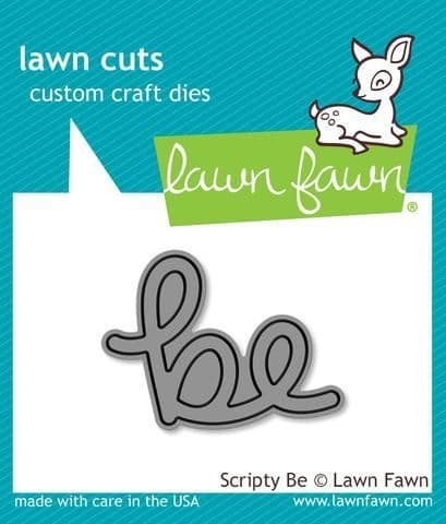 LF1266 S ~ SCRIPTY BE ~ DIES BY LAWN FAWN