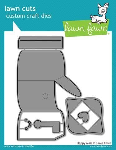 LF1294 ~ HAPPY MAIL ~ DIES BY LAWN FAWN