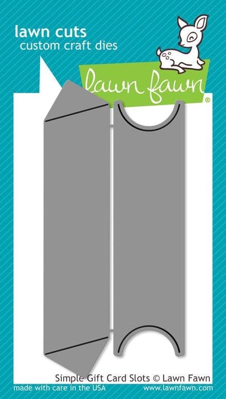 LF1440 M ~ Simple Gift Card Slots ~ DIES BY LAWN FAWN