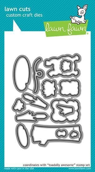 LF1592 ~ Happy Village ~ DIES BY LAWN FAWN