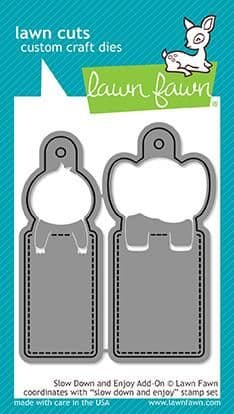 LF1604 ~ Slow down and Enjoy Add on ~ DIES BY LAWN FAWN