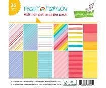LF1655 ~ REALLY RAINBOW ~ 6X6 PAPER PACK BY LAWN FAWN