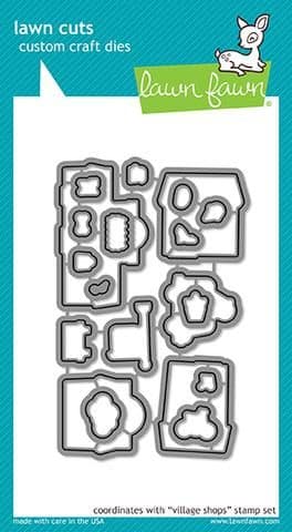 LF1693 S ~ Village Shops ~ DIES BY LAWN FAWN