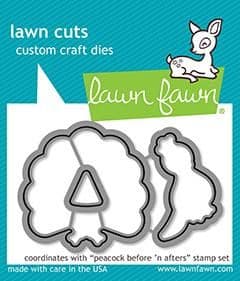 LF1961 S ~ Peacock before n afters ~ Dies by LAWN FAWN