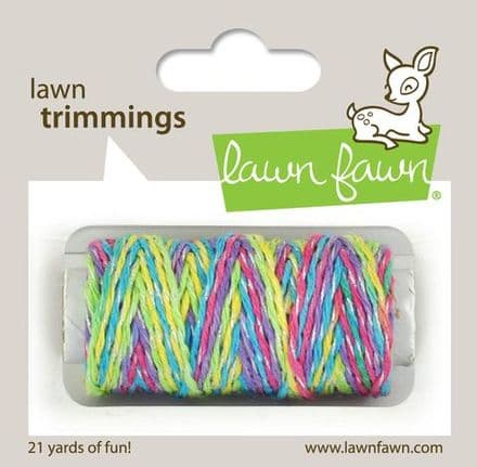 LF2185 ~ Unicorn Tail Sparkle Cord ~ Lawn Trimmings BY LAWN FAWN
