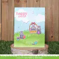LF2248 ~ Grassy Hillside Stencil ~ STENCILS  BY LAWN FAWN