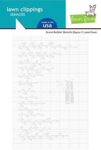 LF2251 ~ Scene Builder Stencils: Bayou ~ STENCILS BY LAWN FAWN