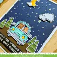LF2363 - starry sky stencil