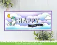 LF2538 - slimline cloudy stencils