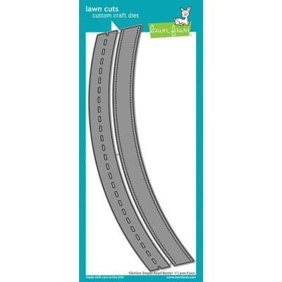 LF2570 - slimline simple road border