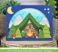 LF2627 - mountain stencil - Lawn Fawn Stencil