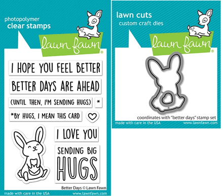 LF2790 - better days clear stamps - Lawn Fawn