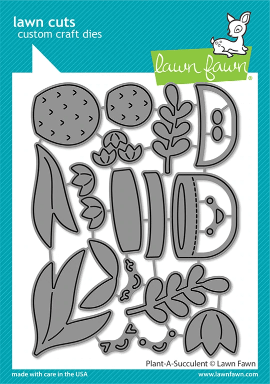 LF2805 - plant-a-succulent Die - Lawn Fawn