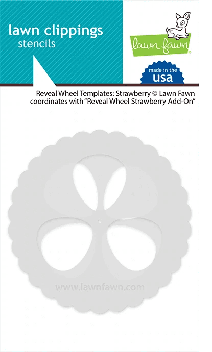 LF2817 M - reveal wheel templates: strawberry - Lawn Fawn