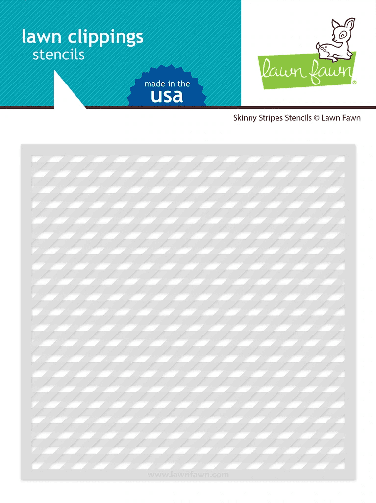 LF2822 - skinny stripes stencils - Lawn Fawn