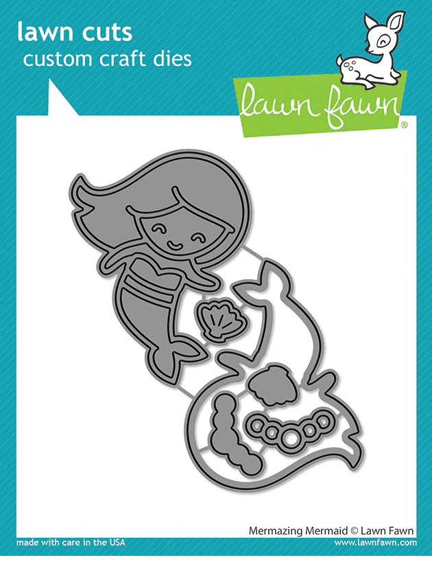 LF2881 - mermazing mermaid - Lawn Fawn Dies