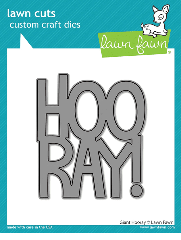 LF2886 - giant hooray - Lawn Fawn Dies